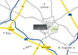 Anfahrtsskizze Stadtmuseum