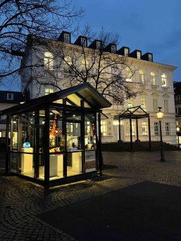 Blick in die Ausstellung von Reinhard Puch "dimensionen" im Stadtmuseum Siegburg