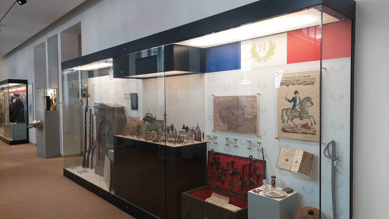 Ein Blick in die Ausstellung "Siegburg wird preußisch".