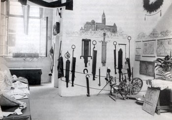 Ausstellung in der Abtei 1916