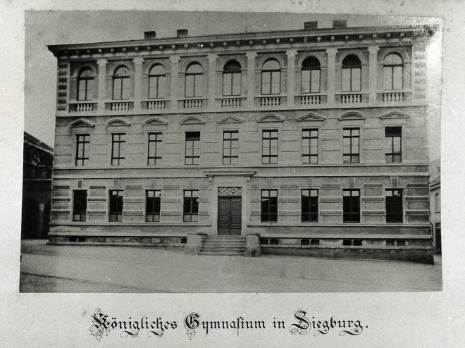 Geschichte des Museums - Königliches Gymnasium Siegburg, Postkarte um 1900